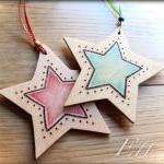 Wooden Personalised Stars -..