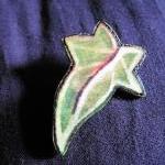 Elven Ivy Leaf Brooch - woo..