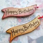 Happy Birthday WOODEN gift ..