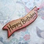 Happy Birthday WOODEN gift ..