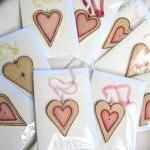 Personalized wood HEART - c..